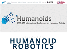 Tablet Screenshot of humanoid-robotics.org